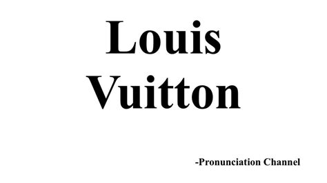 louis vuitton pronounce code